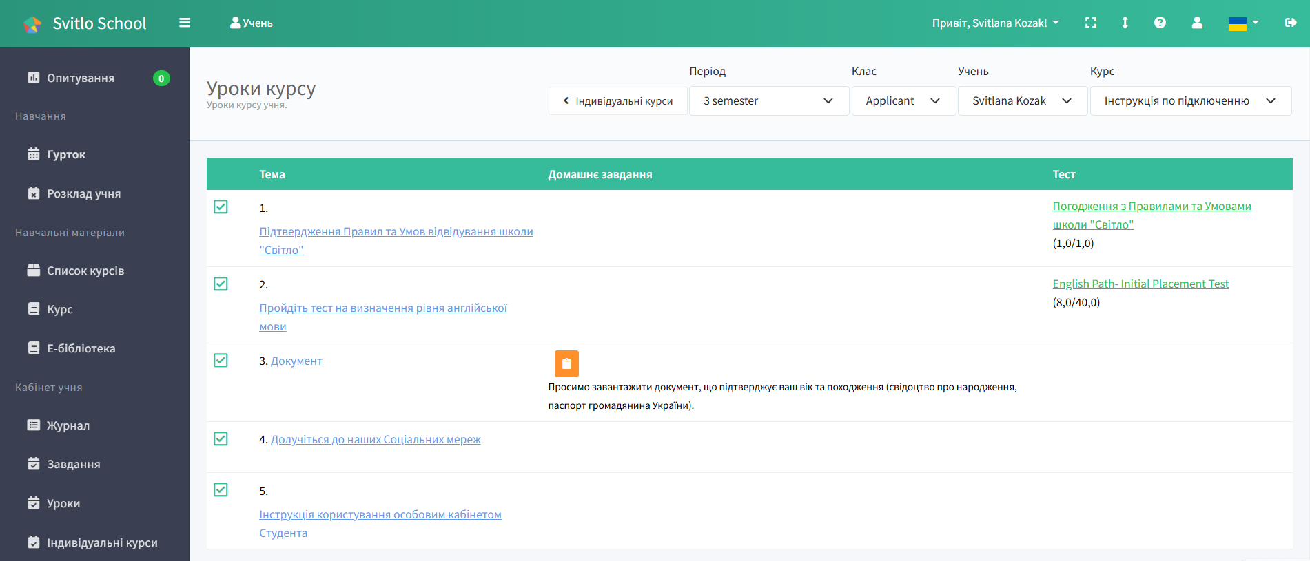 Ввідний курс